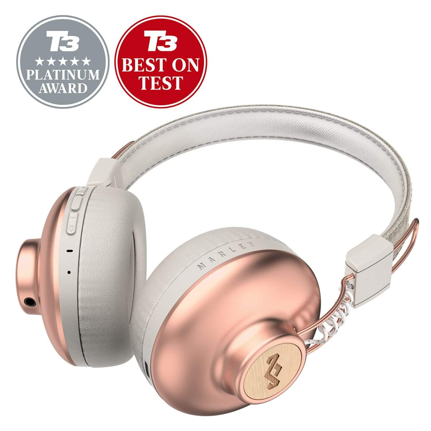 House of Marley Positive Vibration Bluetooth naglavne slušalke - copper 846885009833