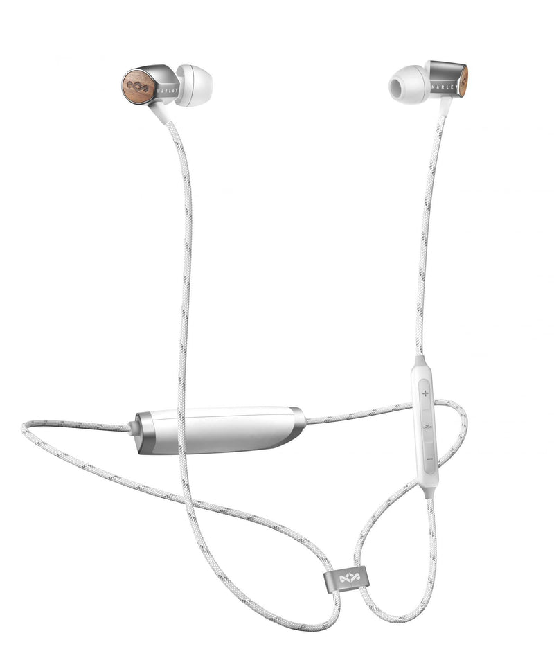 House of Marley Uplift Bluetooth ušesne slušalke - srebrne barve 846885009277