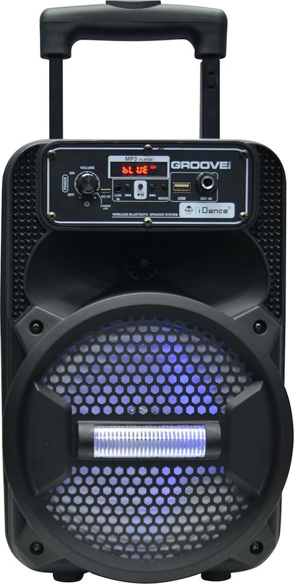 IDANCE PRENOSNI ZVOČNIK GROOVE-119 ČRNE BARVE 4894367015984