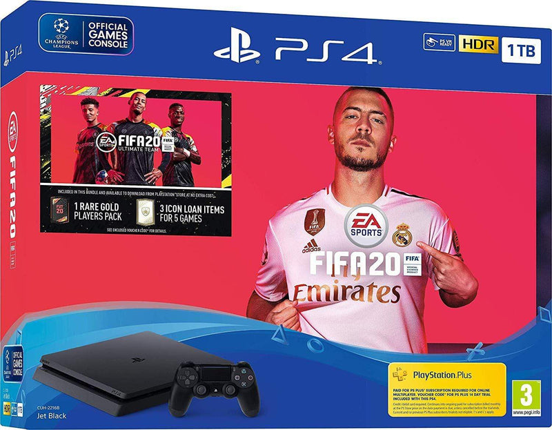 Igralna konzola PS4 1TB + Fifa 20 711719975205