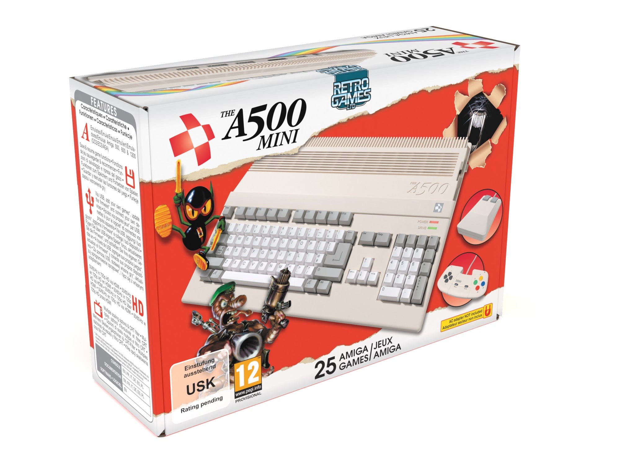 Igralna konzola THE A500 Mini 4020628685133