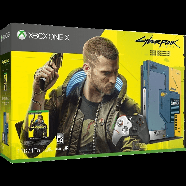 Igralna konzola Xbox One X 1TB Cyberpunk 2077 Limited Edition 889842564143