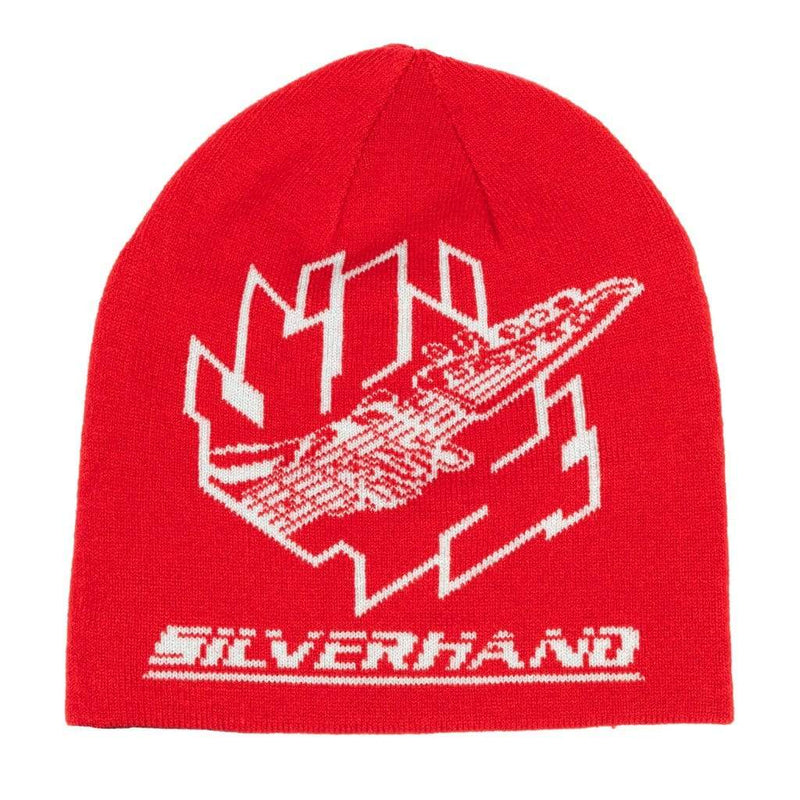 JINX CYBERPUNK 2077 GOING SOLO REVERSIBLE BEANIE GREY/RED 889343148941