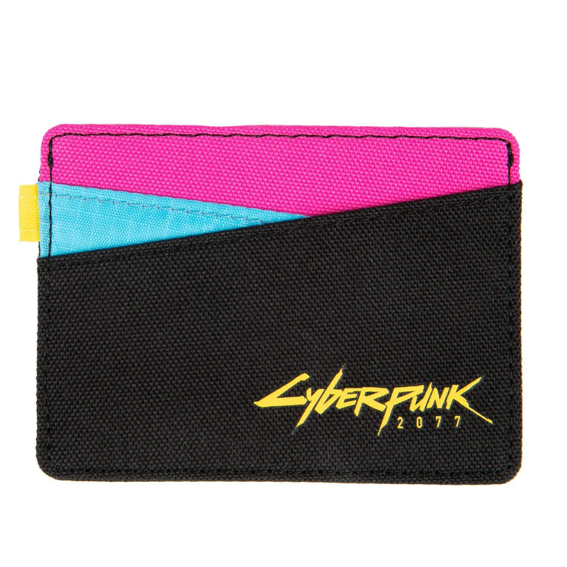JINX Cyberpunk 2077 Kitsch Style Denarnica Black/Pink/Blue 889343134241