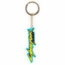 JINX Cyberpunk 2077 Logo PVC Obesek za ključe MultiColor 889343133985