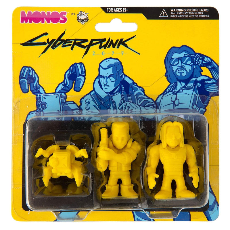 JINX Cyberpunk 2077 Monos Silverhand Set - Series 1 Yellow 889343133527