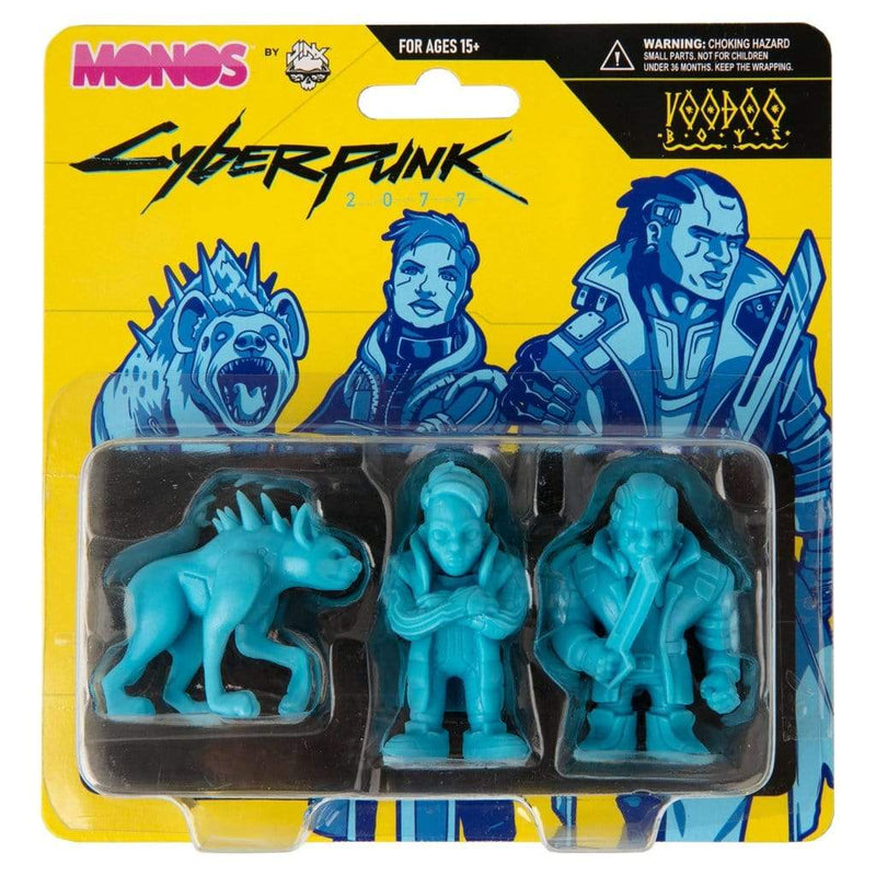 JINX CYBERPUNK 2077 MONOS VOODOO BOYS SET SERIES 1 BLUE 889343134005