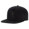 JINX DIABLO IV BLACKOUT SNAP BACK HAT BLACK 889343135255