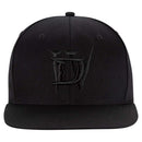 JINX DIABLO IV BLACKOUT SNAP BACK HAT BLACK 889343135255