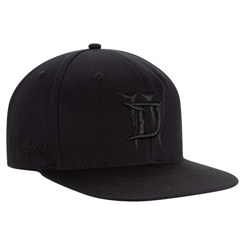 JINX DIABLO IV BLACKOUT SNAP BACK HAT BLACK 889343135255