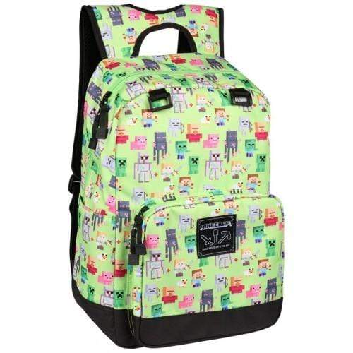 JINX MINECRAFT 17" OVERWORLD SPRITES BACKPACK MULTICOLOR 889343094118