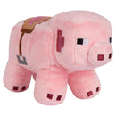 JINX MINECRAFT ADVENTURE SADDLED PIG PLIŠ PINK 889343101045