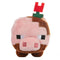 JINX MINECRAFT EARTH ADVENTURE MUDDY PIG PLIŠASTA IGRAČA 889343135453