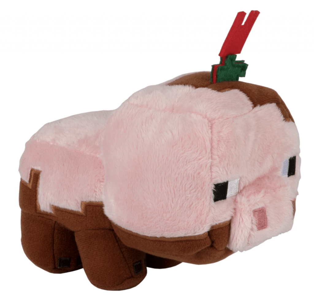 JINX MINECRAFT EARTH HAPPY EXPLORER MUDDY PIG PLIŠASTA IGRAČA 889343129063