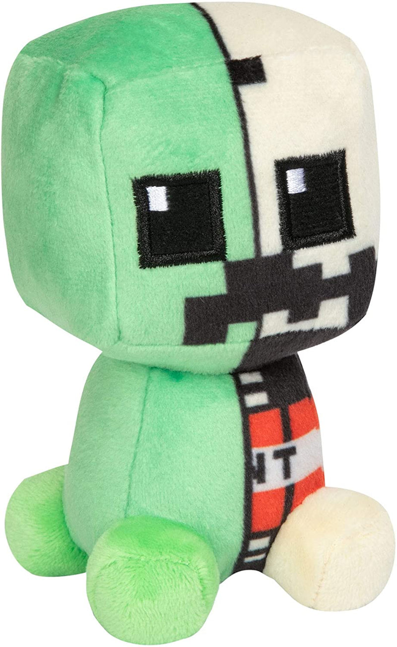 JINX MINECRAFT MINI CRAFTER CREEPER ANATOMY PLUSH-N/A-MULTICOLOR PLIŠASTA IGRAČA 889343119316
