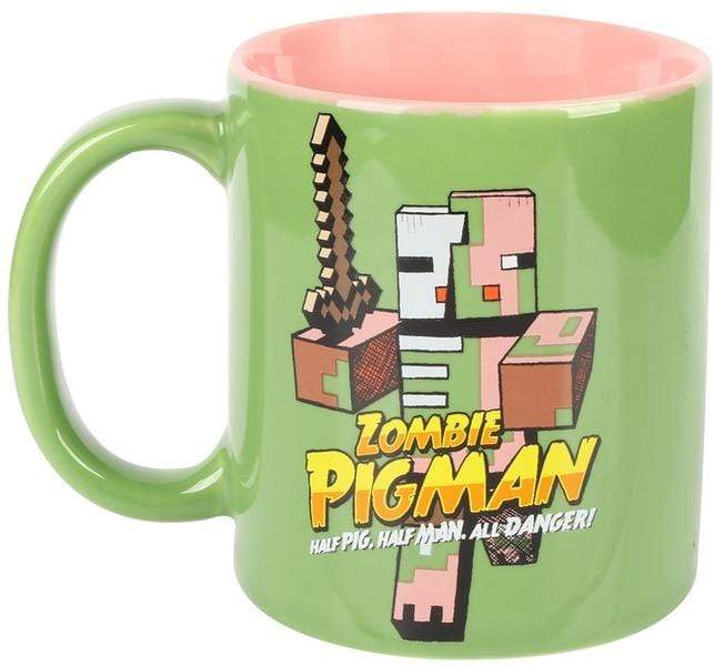 JINX MINECRAFT ZOMBIE PIGMAN CERAMIC MUG 889343080692