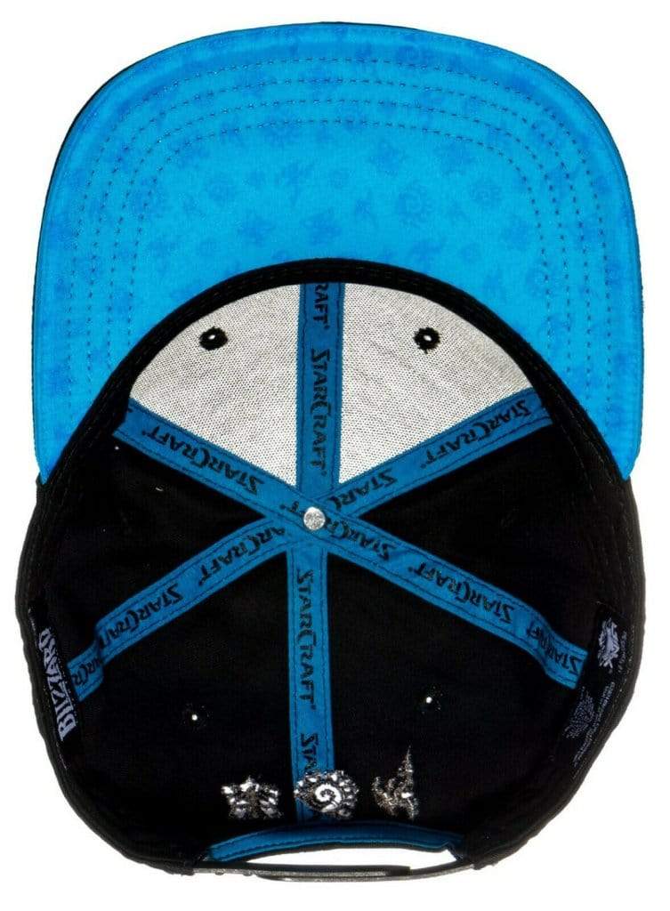 JINX STARCRAFT II SUPPLY SNAPBACK HAT BLACK 889343023736