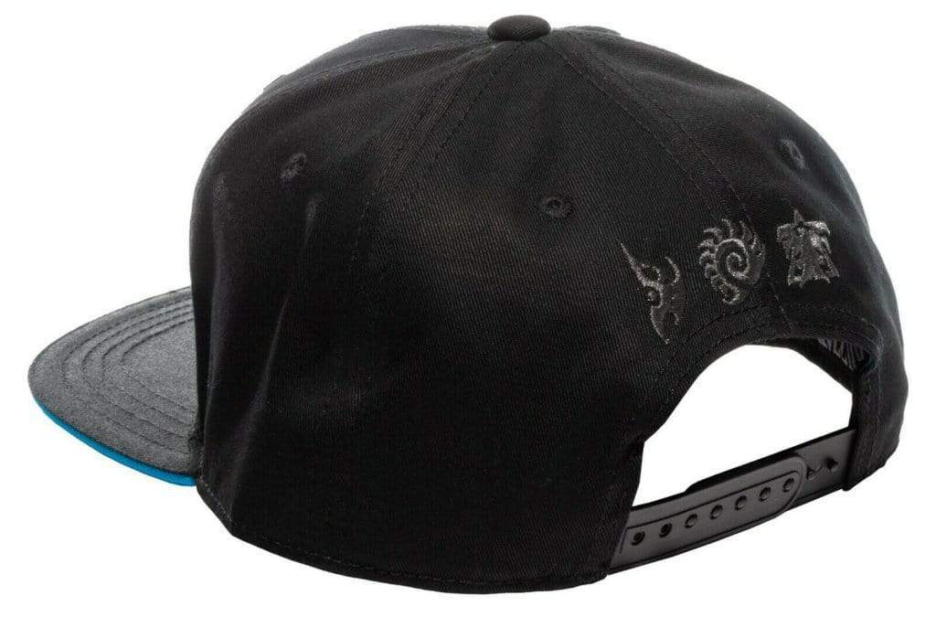 JINX STARCRAFT II SUPPLY SNAPBACK HAT BLACK 889343023736