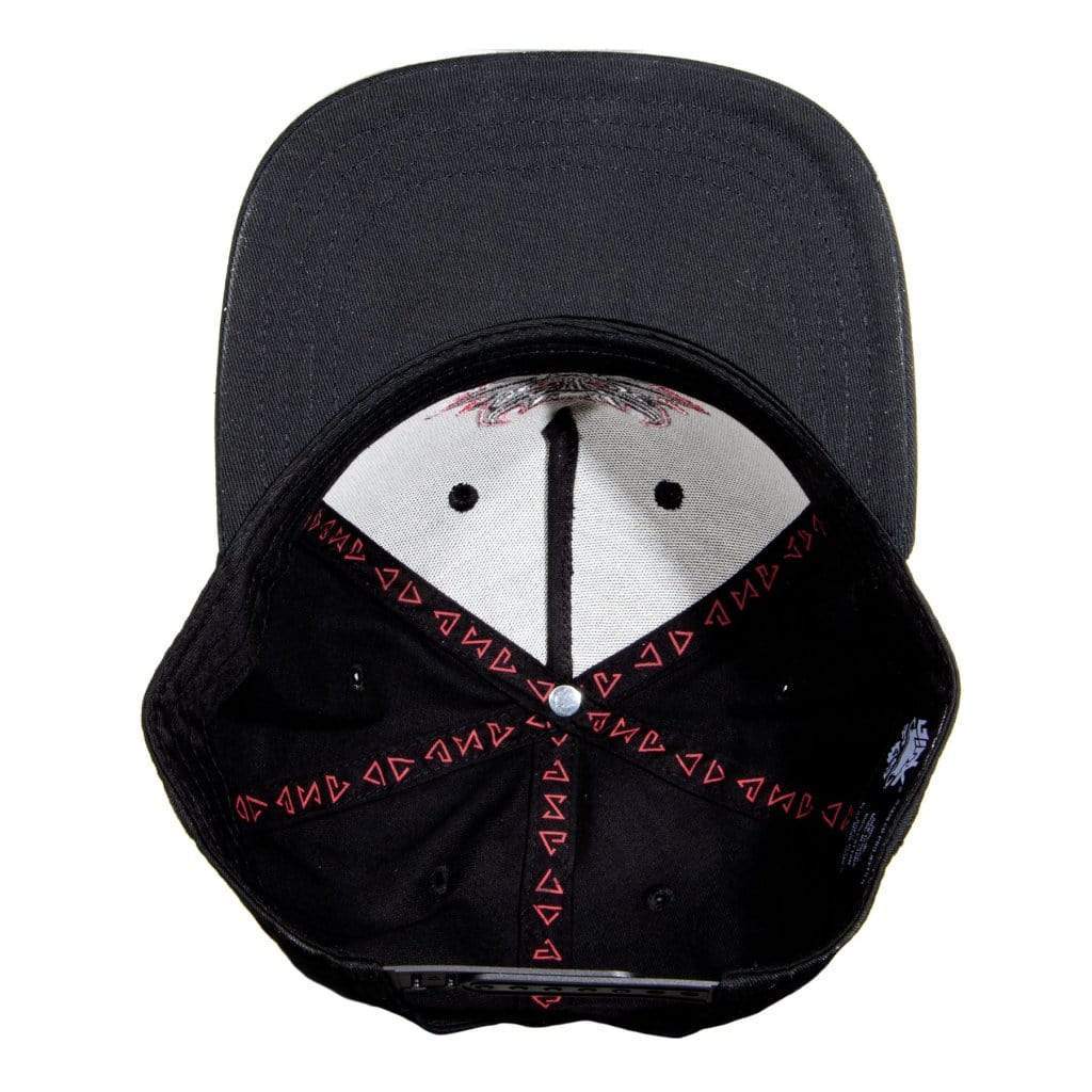 JINX THE WITCHER 3 BLACK WOLF SNAPBACK HAT BLACK 889343137334