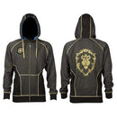 JINX WORLD OF WARCRAFT ALLIANCE CLASSIC PREMIUM ZIP-UP HOODIE, S 889343057335