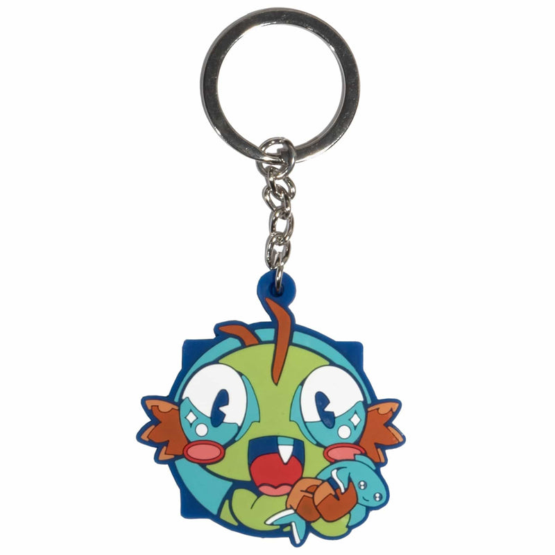 JINX WORLD OF WARCRAFT TOO CUTE MURLOC KEYCHAIN 889343153730