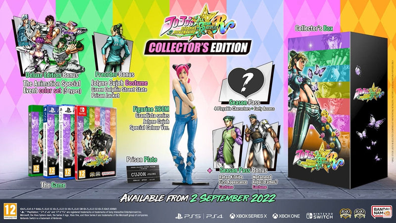 JoJo's Bizarre Adventure: All Star Battle R - Collectors Edition (Playstation 5) 3391892023077