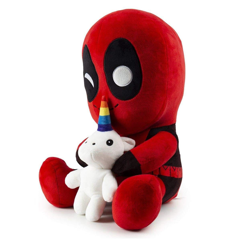 KIDROBOT HUGME-MARVEL-DEADPOOL WITH UNICORN 883975153410