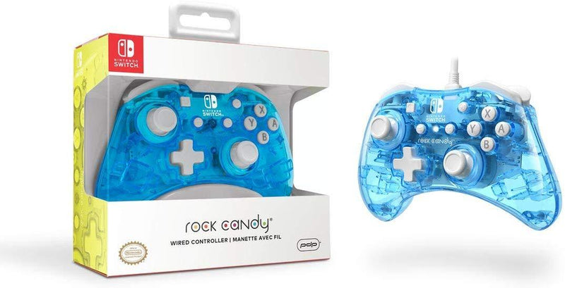 Kontroler PDP NINTENDO SWITCH ROCK CANDY MINI BLU-MERANG - žični 708056066611