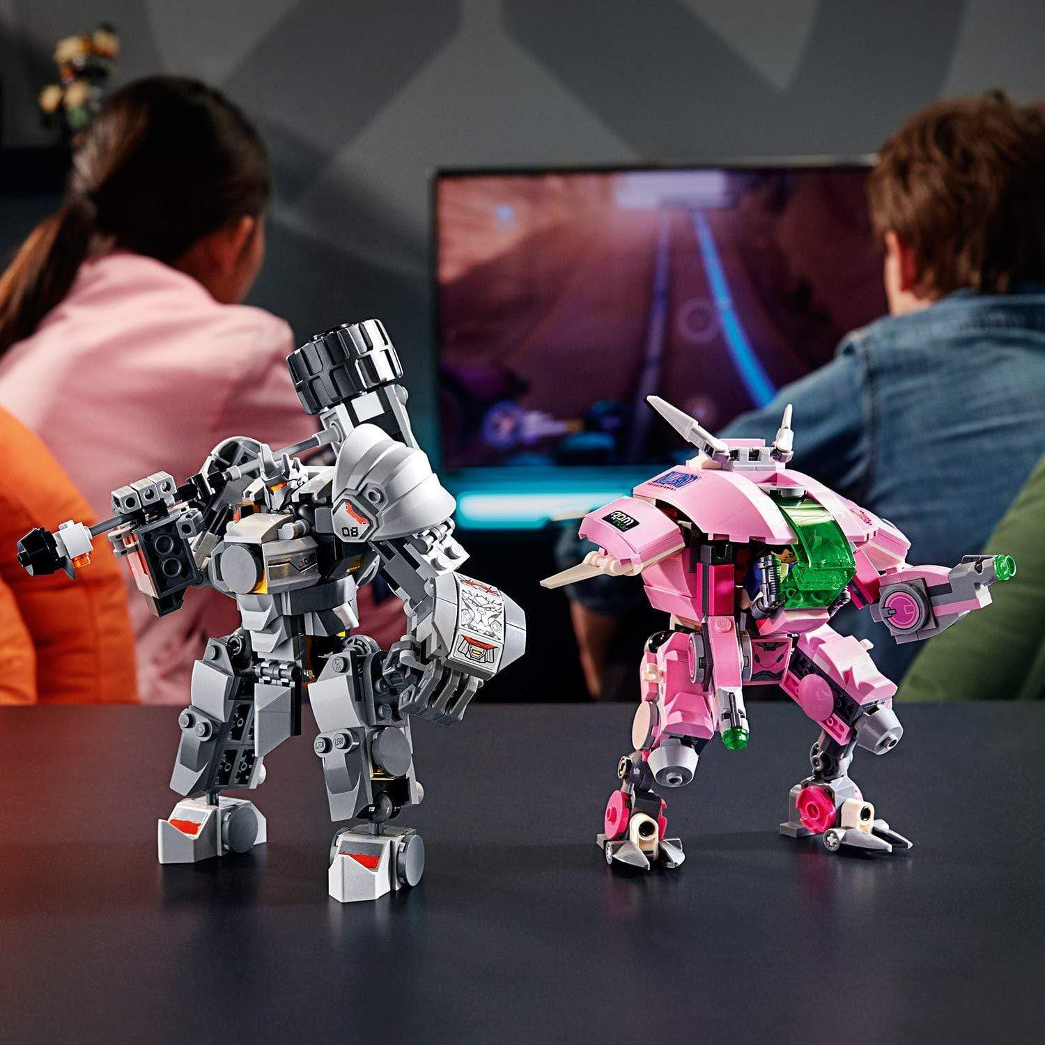 LEGO KOCKE OVERWATCH D.VA & REINHARDT 5702016368505