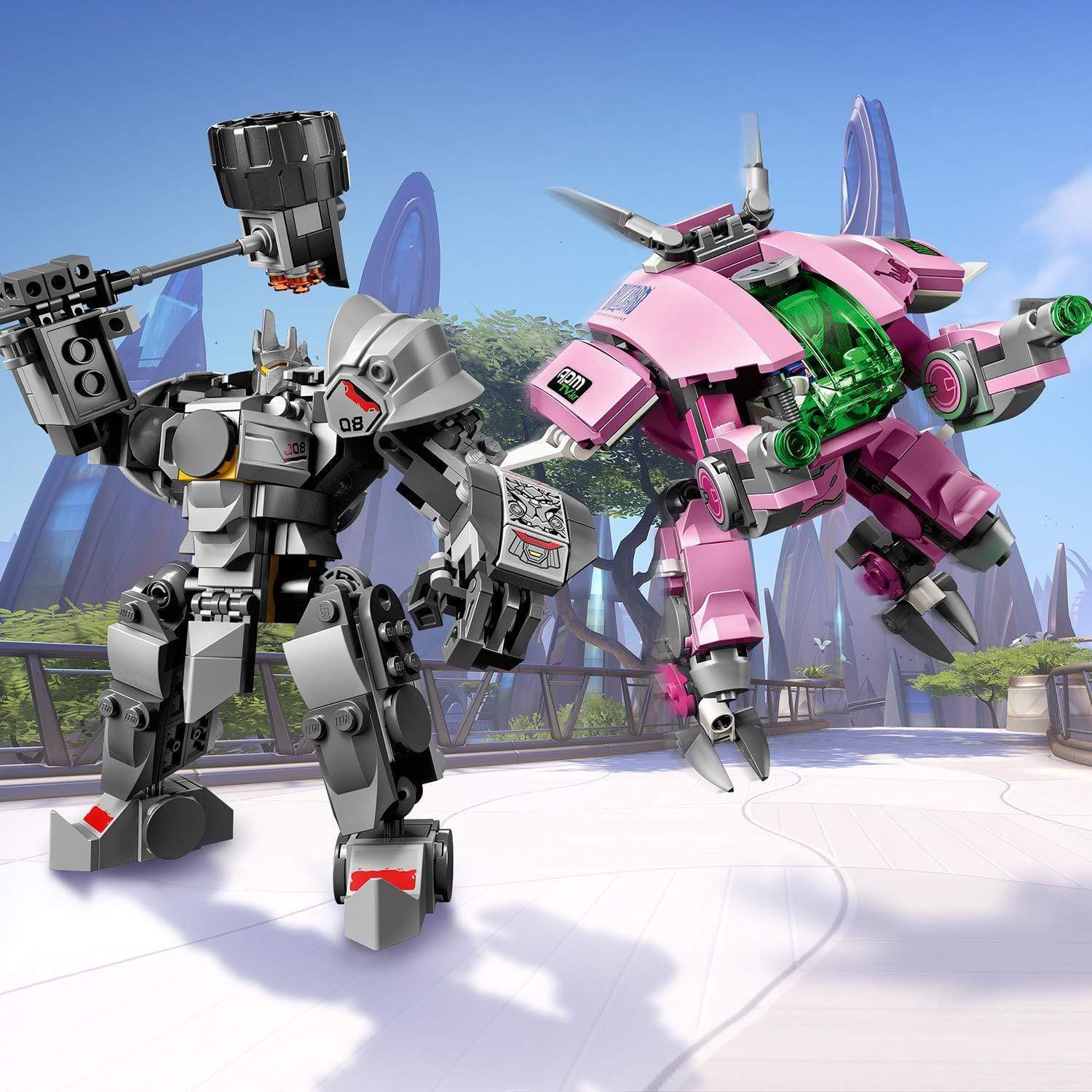 LEGO KOCKE OVERWATCH D.VA & REINHARDT 5702016368505