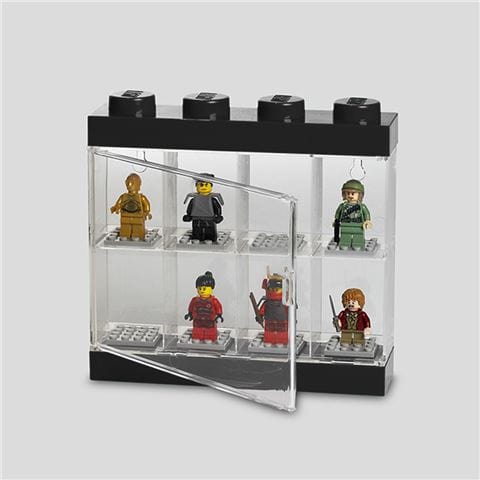 LEGO MINIFIGURE DISPLAY CASE 8 BLACK 5711938023591