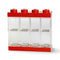 LEGO MINIFIGURE DISPLAY CASE 8 RED VITRINA ZA FIGURE 5711938023577