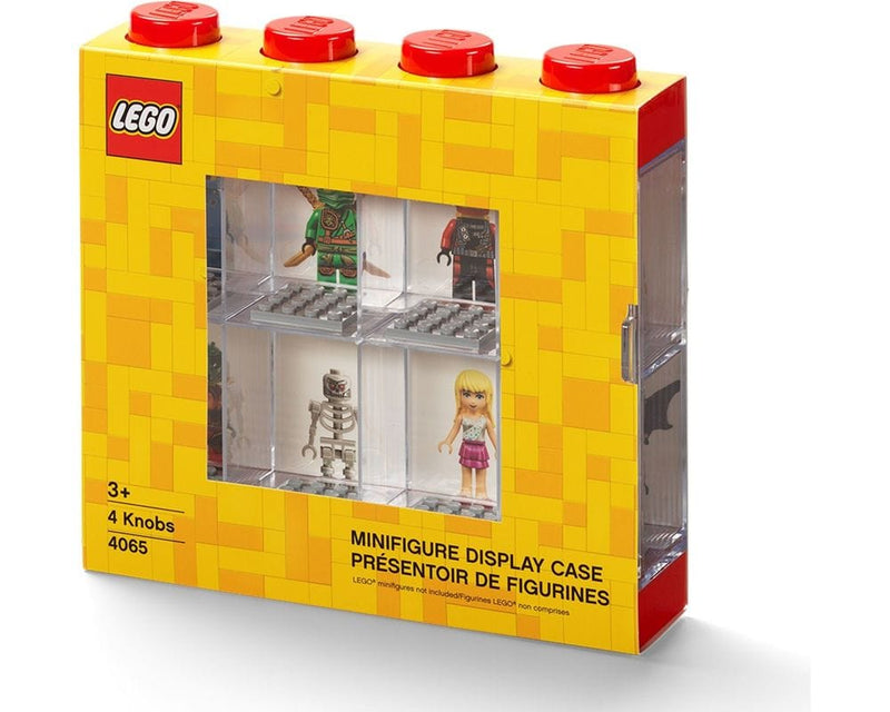 LEGO MINIFIGURE DISPLAY CASE 8 RED VITRINA ZA FIGURE 5711938023577