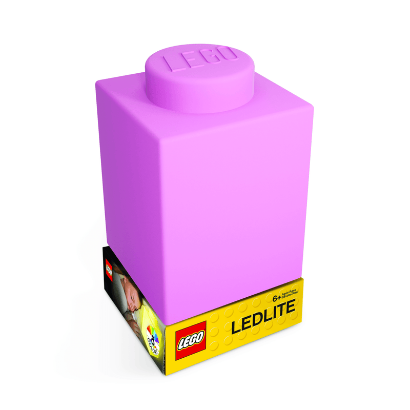 LEGO SILCONE LED NIGHTLIGHT PINK 4895028525545