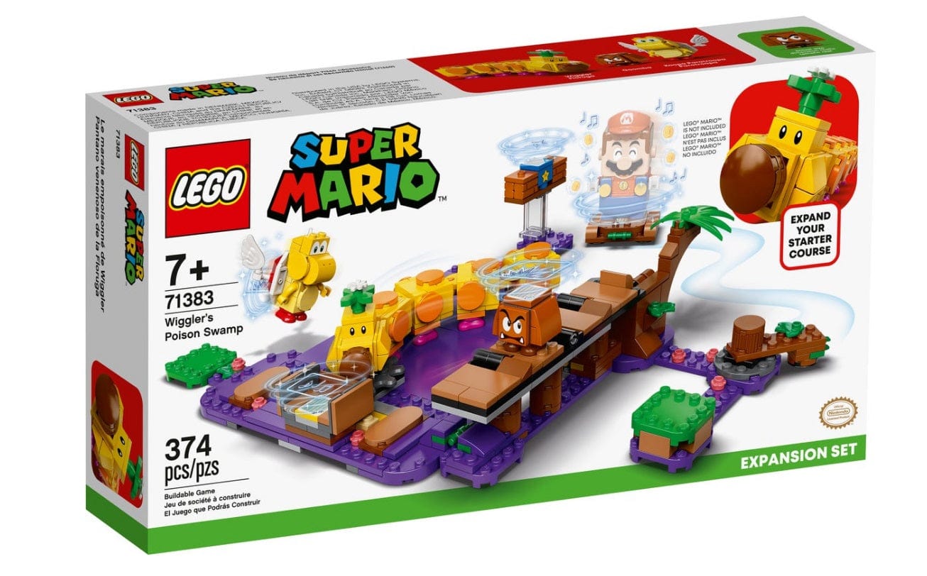 LEGO SUPER MARIO: RAZŠIRITVENI KOMPLET GOSENIČARJEVO STRUPENO MOČVIRJE 5702016913262