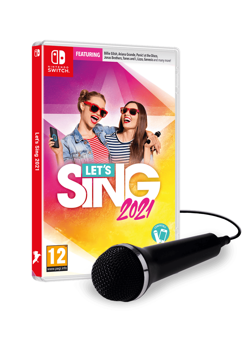 Let's Sing 2021 + 1 mikrofon (Nintendo Switch) 4020628717124