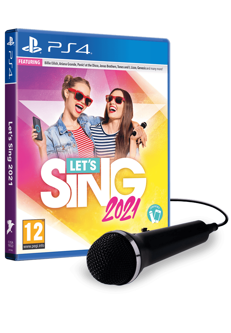 Let's Sing 2021 + 1 mikrofon (PS4) 4020628717155