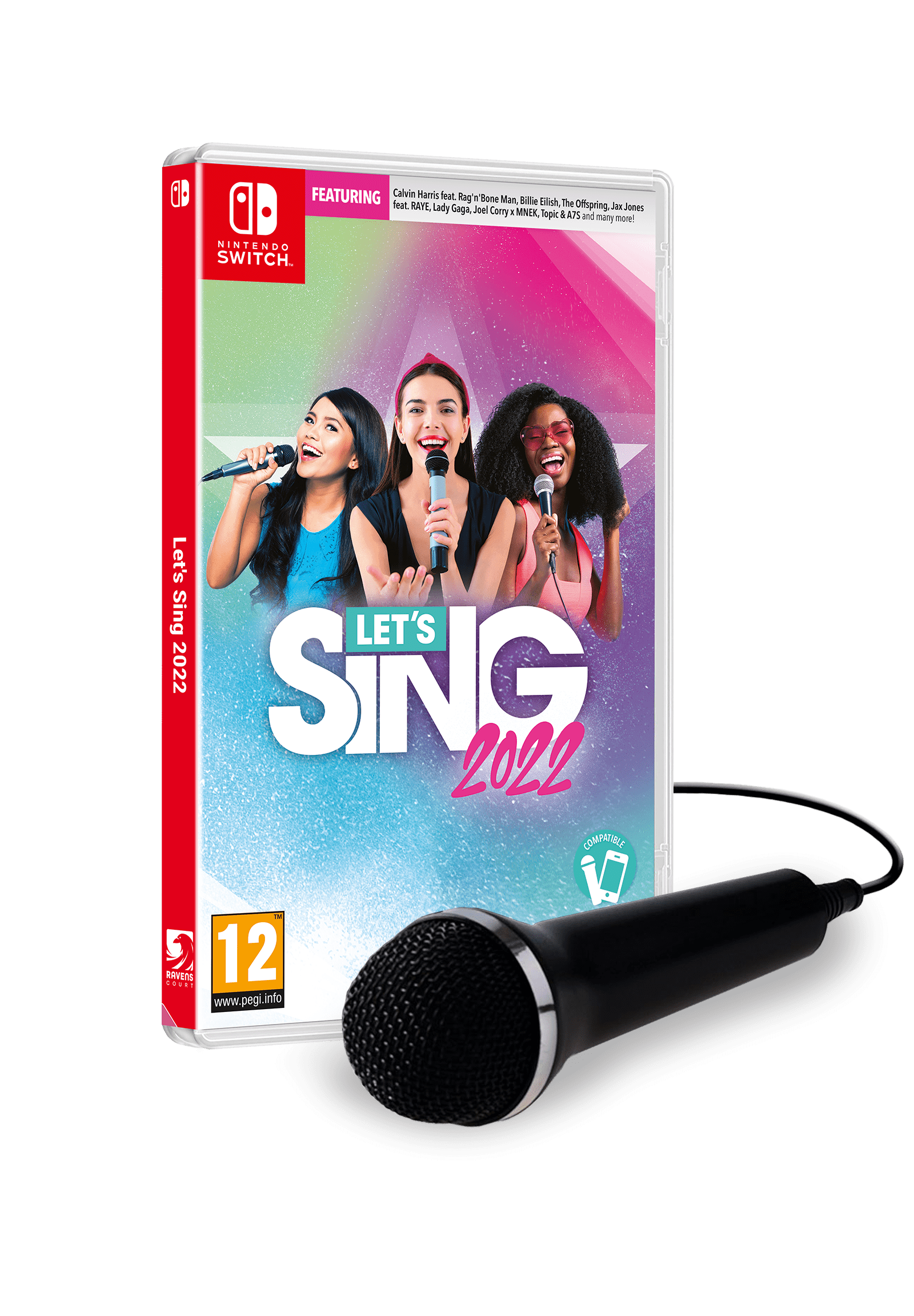 Let's Sing 2022 - Single Mic Bundle (Nintendo Switch) 4020628684112
