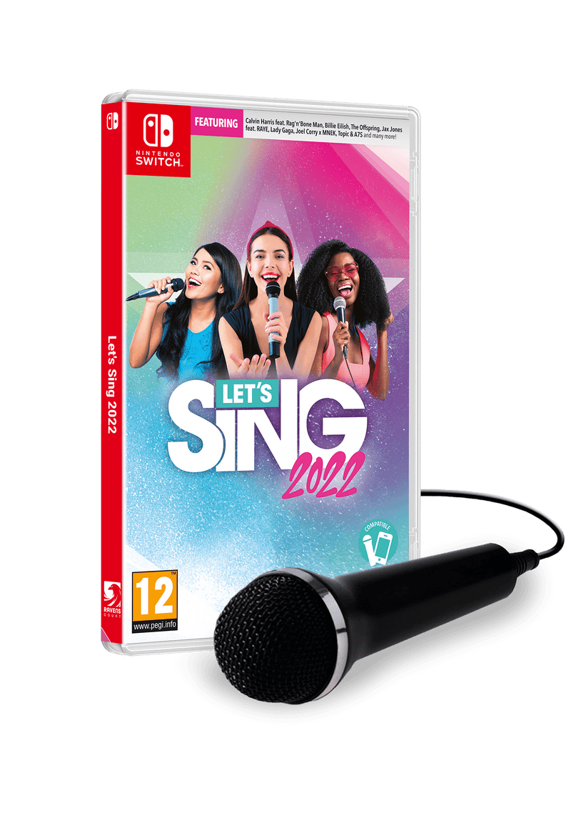 Let's Sing 2022 - Single Mic Bundle (Nintendo Switch) 4020628684112