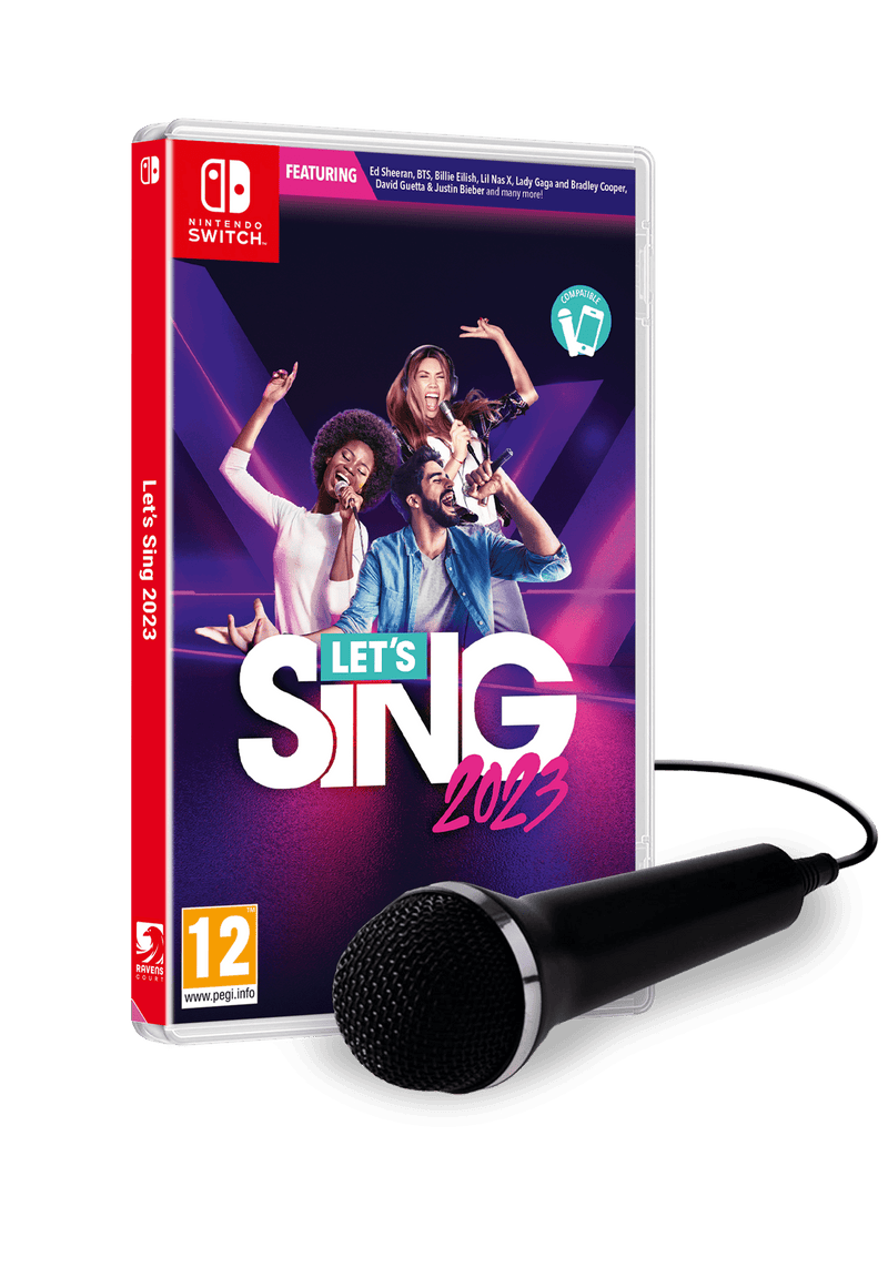 LET'S SING 2023 - SINGLE MIC BUNDLE (Nintendo Switch) 4020628639402