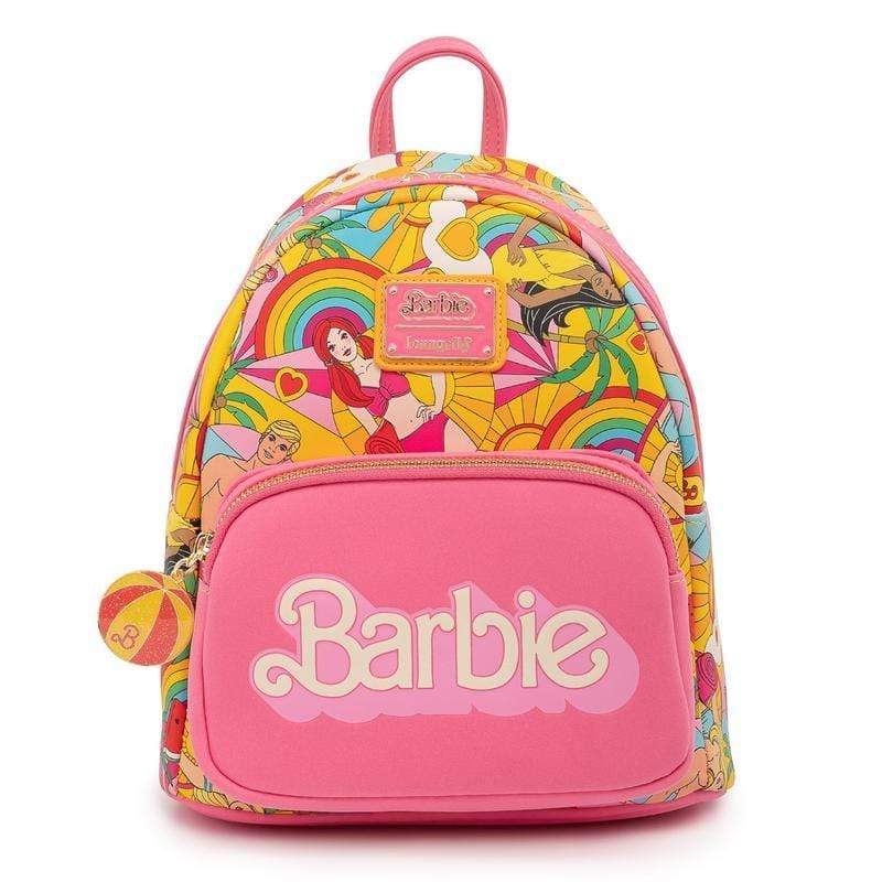 LOUNGEFLY BARBIE FUN IN THE SUN MINI NAHRBTNIK 671803376236