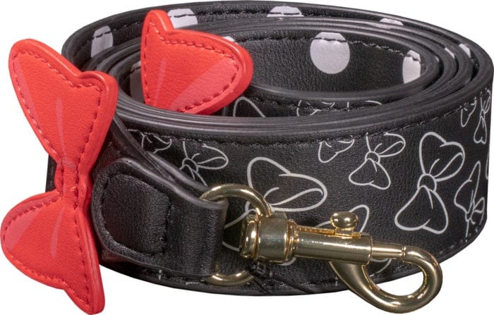 LOUNGEFLY DISNEY AOP MINNIE REVERSIBLE BAG TRAK 671803340961