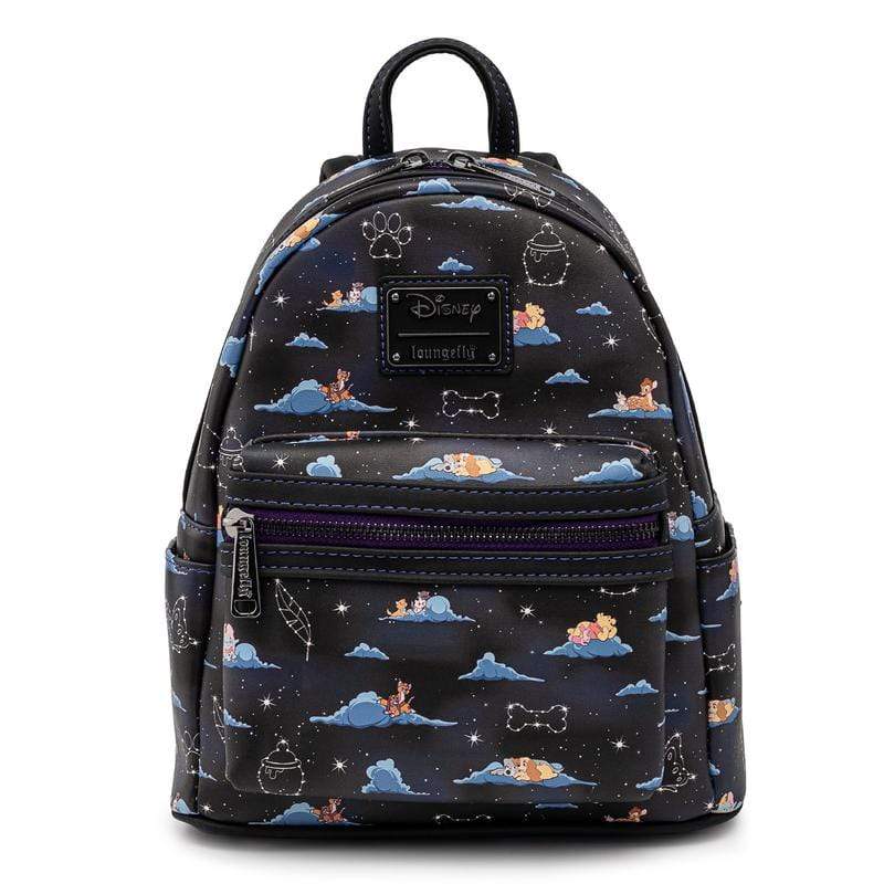 LOUNGEFLY DISNEY CLASSIC CLOUDS AOP MINI NAHRBTNIK 671803374072