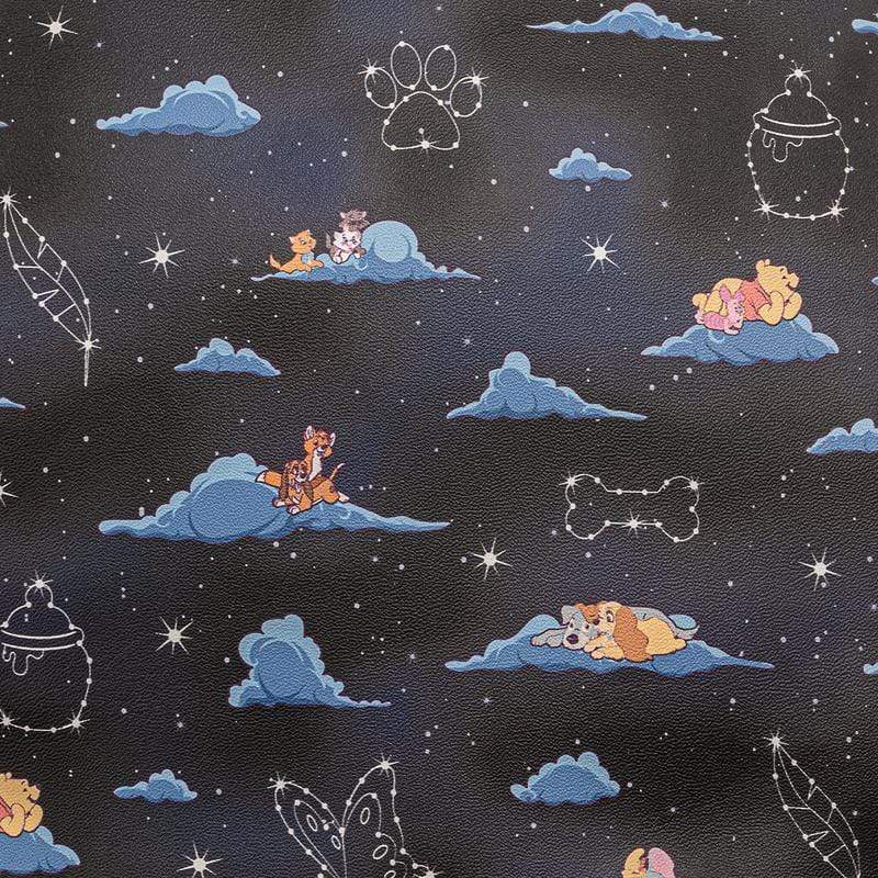 LOUNGEFLY DISNEY CLASSIC CLOUDS AOP MINI NAHRBTNIK 671803374072