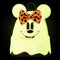 LOUNGEFLY DISNEY GHOST MINNIE GLOW IN THE DARK COSPLAY MINI NAHRBTNIK 671803378773