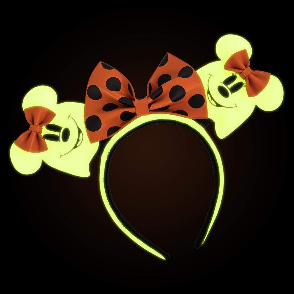 LOUNGEFLY DISNEY GHOST MINNIE GLOW IN THE DARK TRAK ZA LASE 671803378926