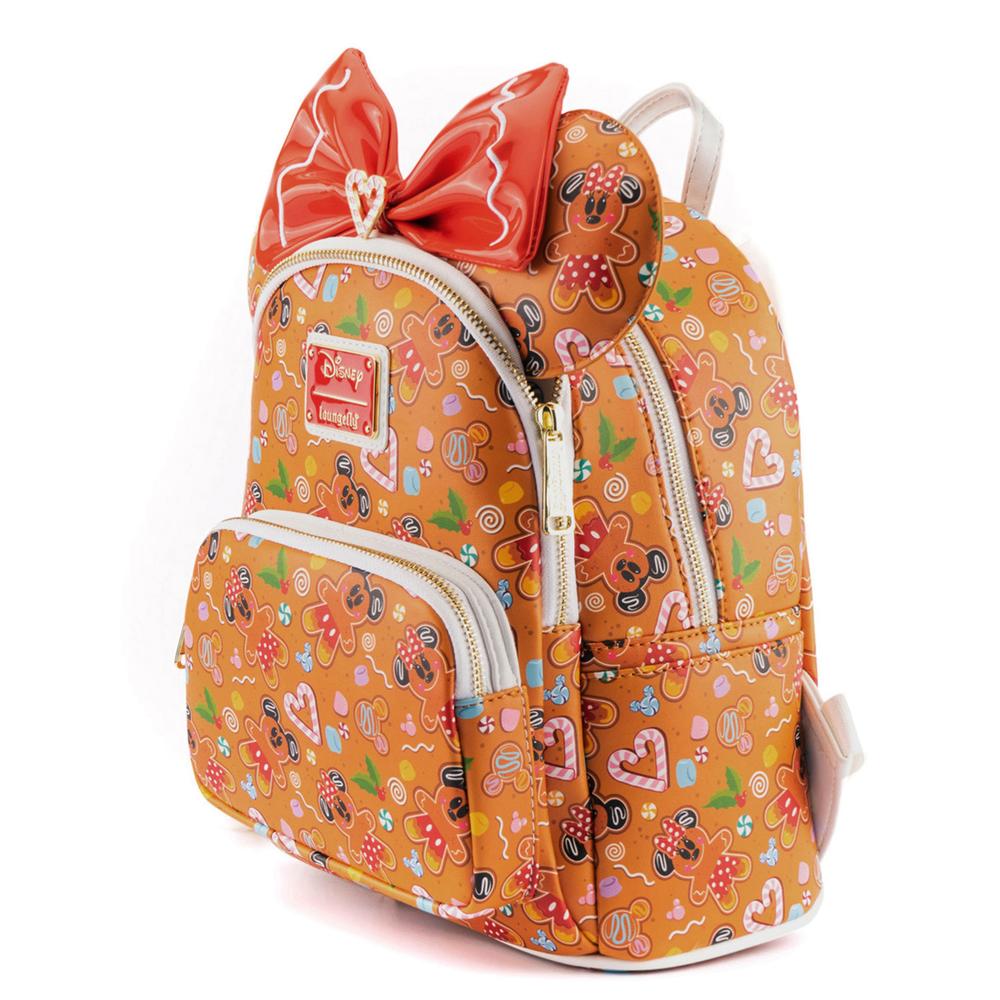 LOUNGEFLY DISNEY GINGER BREAD AOP MINI NAHRBTNIK IN TRAK ZA LASE 671803383258
