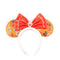 LOUNGEFLY DISNEY GINGER BREAD AOP PATENT BOW HEART TRAK ZA LASE 671803383265