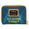 LOUNGEFLY DISNEY GOOFY MOVIE POWERLINE ALL ACCESS PASS ZIP AROUND DENARNICA 671803367395