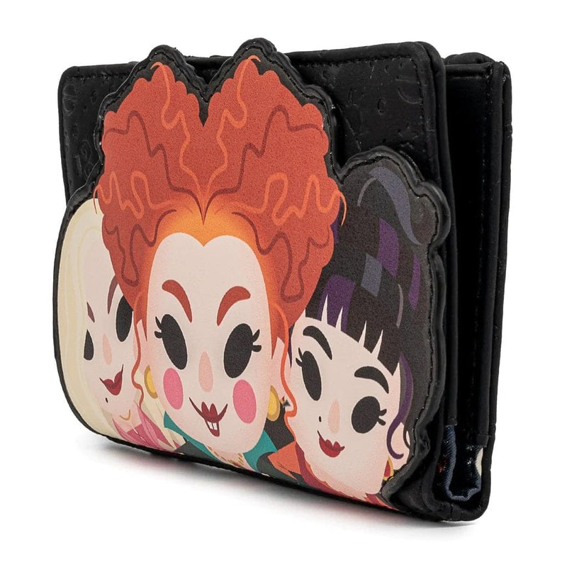 LOUNGEFLY DISNEY HOCUS POCUS SANDERSON SISTERS FLAP DENARNICA 671803377462